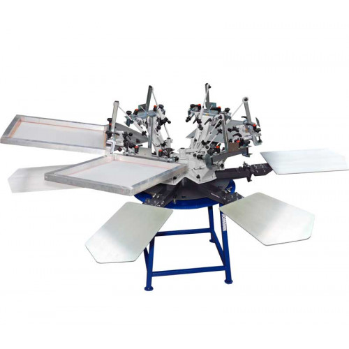 РУЧНОЙ СТАНОК КАРУСЕЛЬНОГО ТИПА SCHULZE TEXIPRINT KN 6/4